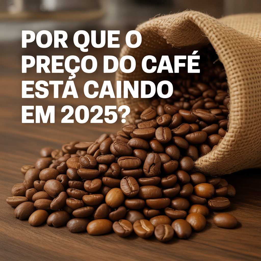 Por que o preço do café está caindo em 2025? Entenda o que está acontecendo no Brasil e no mundo