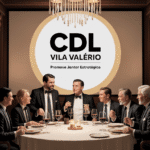 CDL de Vila Valério promove jantar empresarial para fortalecer o comércio local